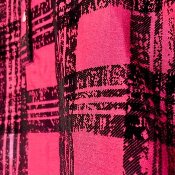 SILK BLEND LONG SLEEVELESS SHIRTDRESS SHIRT DRESS - Picture 5 of 5